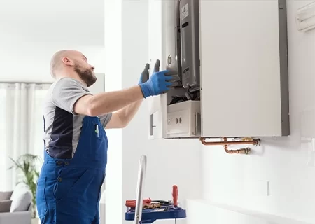 Installation de chaudi&egrave;re