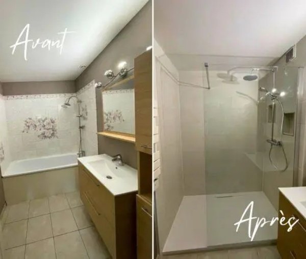 R&eacute;novation salle de bain &agrave; Melun